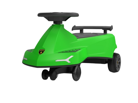 Green Plasma Ride Kids Wiggle Car (Inspired by Lamborghini) | LB2003