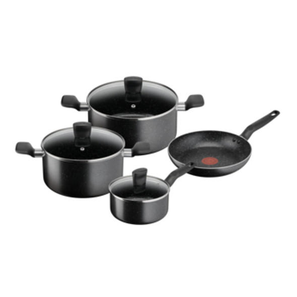 TEFAL Dark Stone 7 pc set stewpots | B867S785