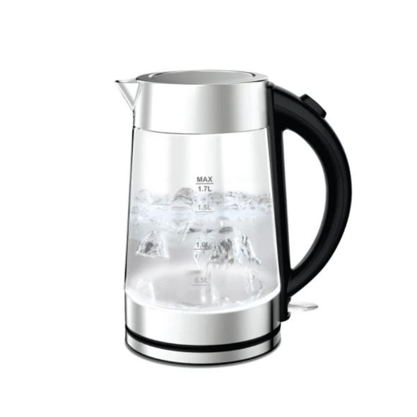 Nutricook Electric Glass Kettle – 1.7L, Double-Wall, Heavy-Duty Design, Elite Durability | NC-GK100
