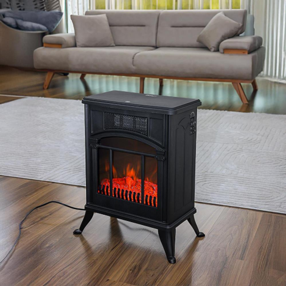 Zilan Fireplace Ceramic Heater 1900W, 2 Heat Settings – Black Finish | ZLN2051