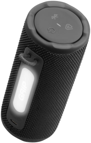 JBL Grip Portable Bluetooth Speaker - Black - Waterproof & Drop-Proof Design - 14 Hours Playtime | JBL-GRIP-BLK
