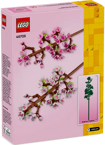 LEGO Cherry Blossoms - Sakura Trees Spring Display Model - 1,364 Pieces | 40725