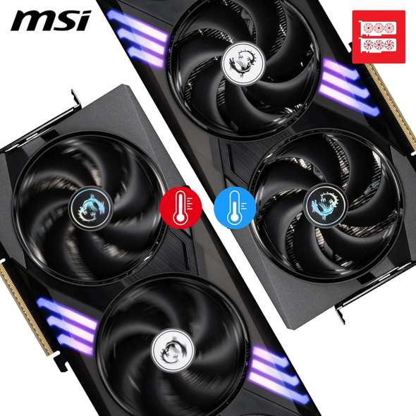 MSI GeForce RTX 5070 12G Gaming TRIO OC Graphics Card | 912-V532-091
