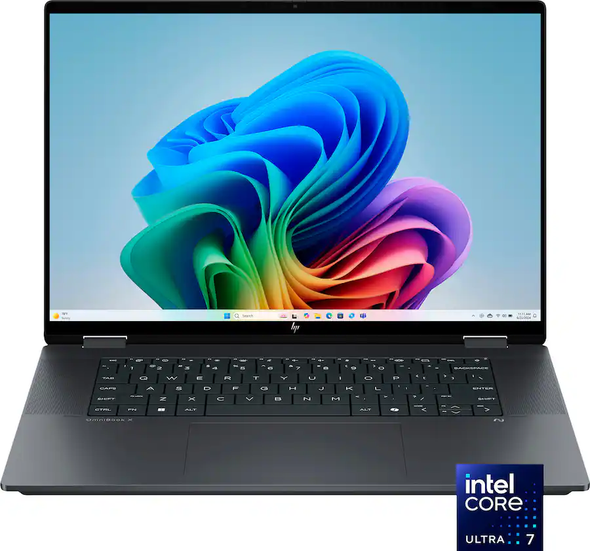 HP OmniBook X Flip 16" 2K OLED Touchscreen X360 2-in-1 Copilot+ PC Laptop - Intel Core Ultra 7 258V - RAM 32GB - SSD 2TB - Intel Arc 140V - Windows 11 Home | 16-AS0033DX