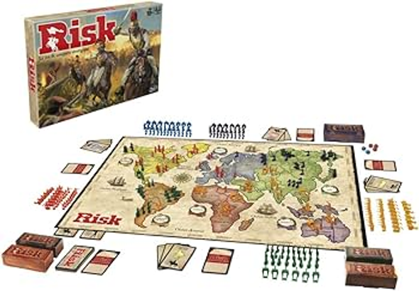 Risk - The Game of Strategic Conquest - Classic World Domination Board Game - French Edition | AL31F-1