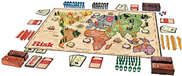 Risk - The Game of Strategic Conquest - Classic World Domination Board Game - French Edition | AL31F-1