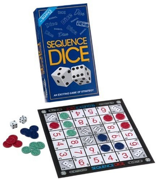 Sequence Dice - Classic Strategy Dice & Board Game for Families | AL55206