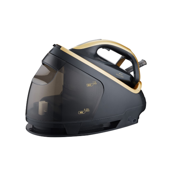 Queen Chef 3000W Steam Generator Iron, 7 Bar, 1900ml Tank – Black | QC-SGI-127