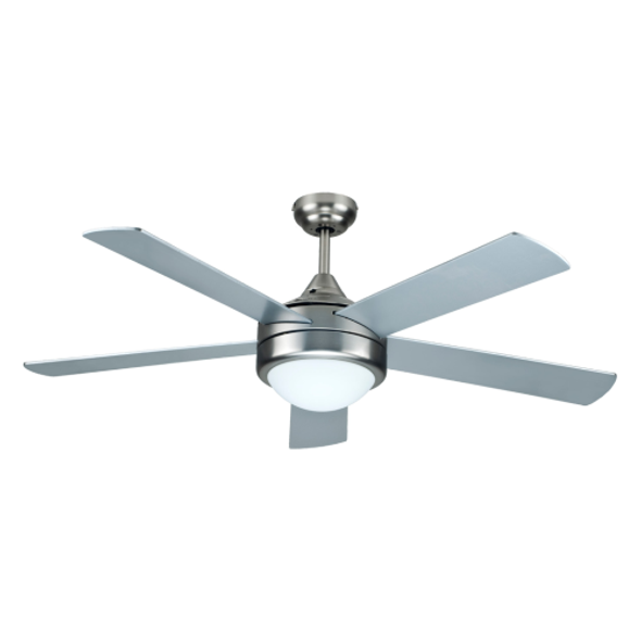 Queen Chef Ceiling Fan Nickel 3 Speeds Silver White | D52081