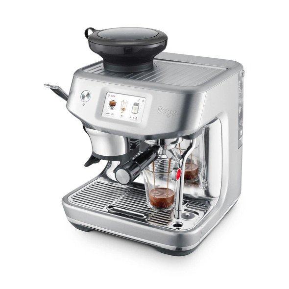 Sage Touch Impress Cold Brew Coffee Machine Brushed Steel | SES882BSS4GUK1#