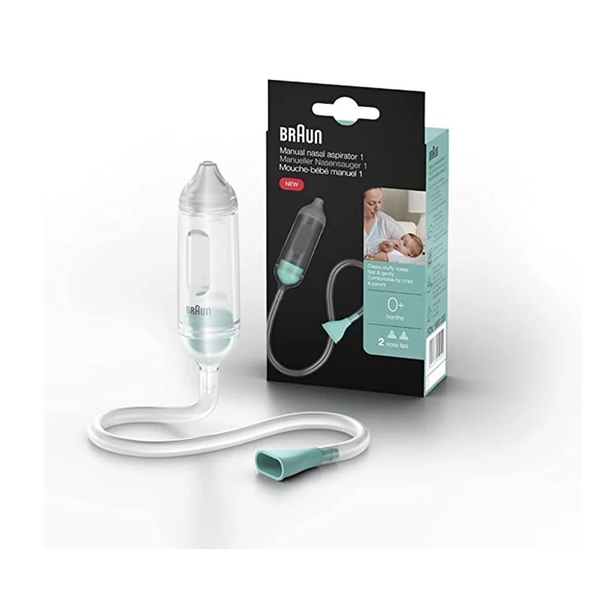 Braun Manual Nasal Aspirator - Baby Nose Cleaner