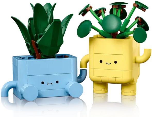 LEGO Icons 10349 - Happy Plants Botanical Collection Set | 10349
