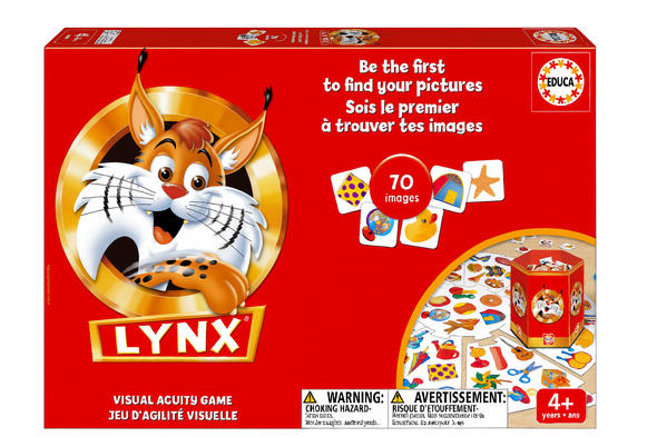 Educa 20029 - Lynx Visual Acuity Game (70 Images) | 20029