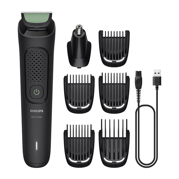 Philips Multigroom MG3920 7-in-1 face and hair trimmer with nose trimmer beard combs and storage pouch