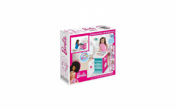 Barbie Kids Play Refrigerator with Accessories | 1613