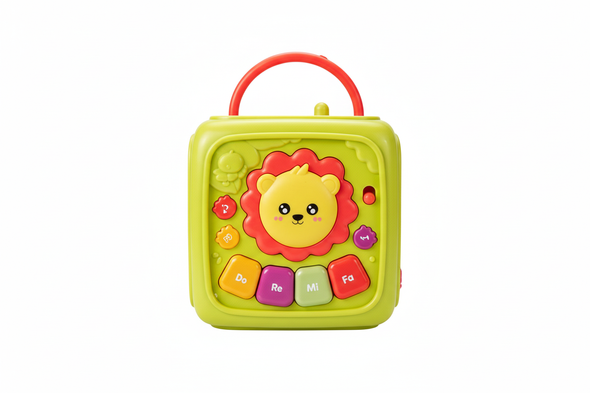 Funny Wisdom Block Learning Cube - Musical & Activity Toy | Y013620