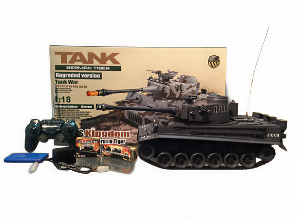 Remote Control Battle Tank with Smoke & Sound - Desert Camo | 2868-6