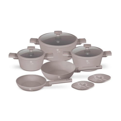 Berlinger Haus 10 pcs Cookware Set - Taupe Collection | BH/8110