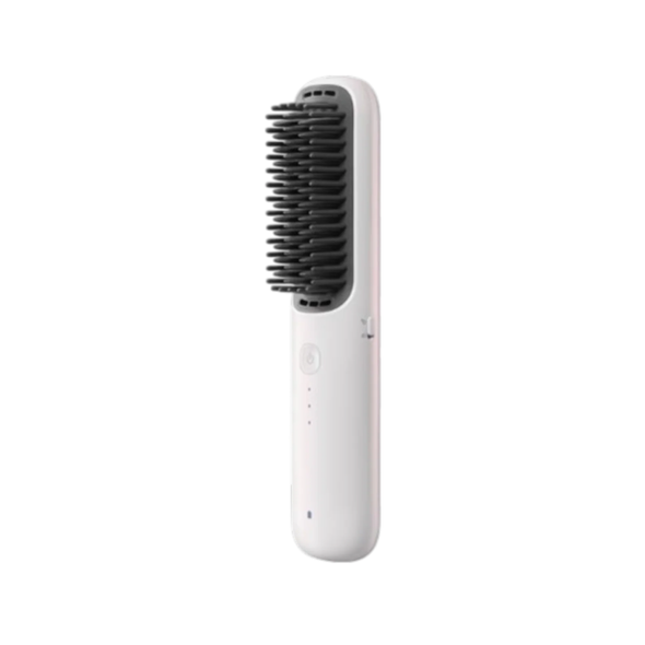 Xiaomi Cordless Hair Straightener Brush - 28W Portable Styling Brush - Fast Heating - Compact & Wireless Design - White | MJZFS01LF