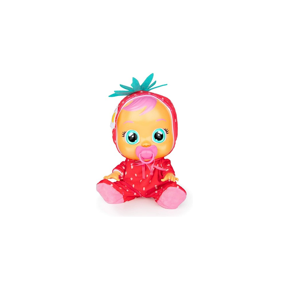 Cry Babies Style Baby Doll with Bottle - Red | 8838-20