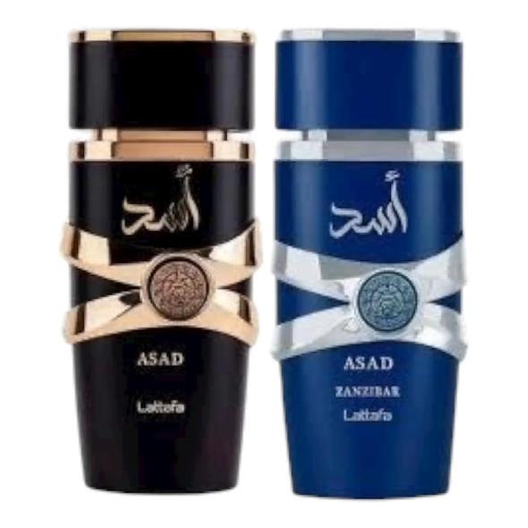 Lattafa Asad & Asad Zanzibar Eau de Parfum Gift Set