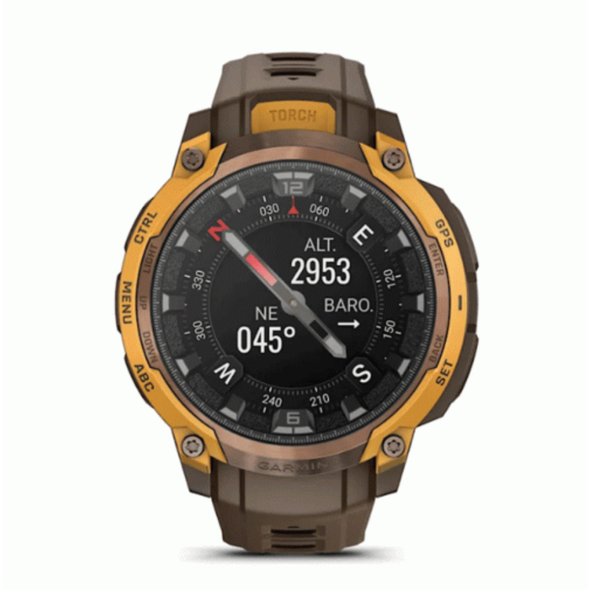 Garmin Instinct Crossover AMOLED Bronze / Sunburst | 010-03398-01