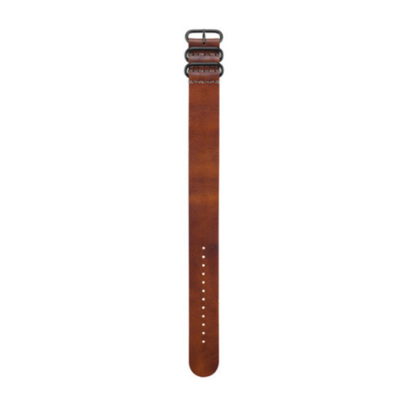 Garmin Brown Leather Strap For Fenix 3 and Tactix Bravo | 010-12168-21