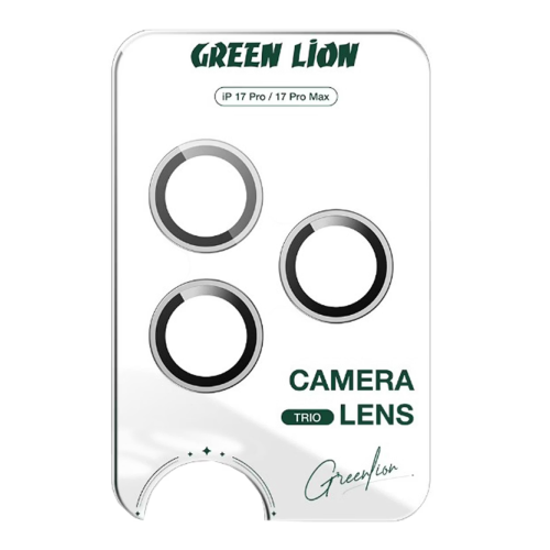 Green Lion Trio Camera Lens, iPhone 17 Pro/17 Pro Max - Clear | GNTROCL17PMCL