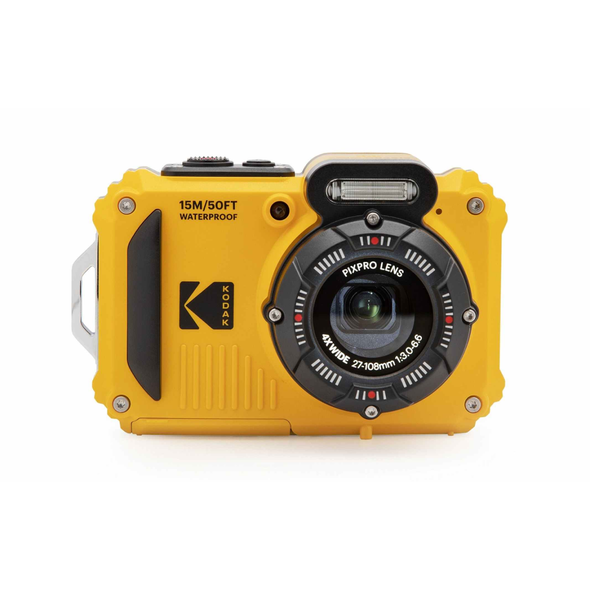 KODAK PIXPRO WPZ2 Rugged Digital Camera - Waterproof Shockproof Dustproof Wi-Fi - Yellow | WPZ2