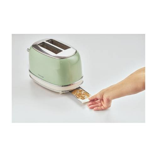 Ariete Vintage Toaster 2 Slice 815W - Green | 0155/14