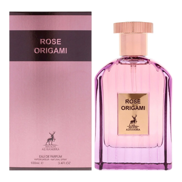 Maison Alhambra Rose Origami Eau de Parfum – 100ml