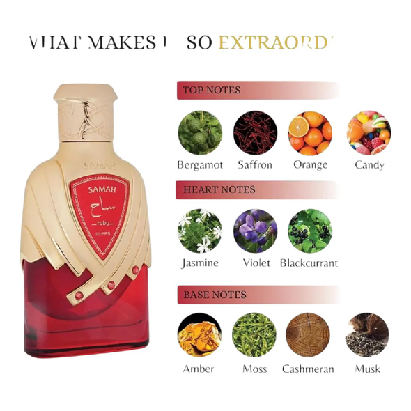 Riiffs Samah Ruby Eau de Parfum – 100ml
