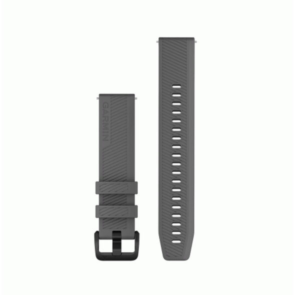 Garmin Quick Release Bands (20 mm) Slate Grey For Approach S12 | 010-13076-03