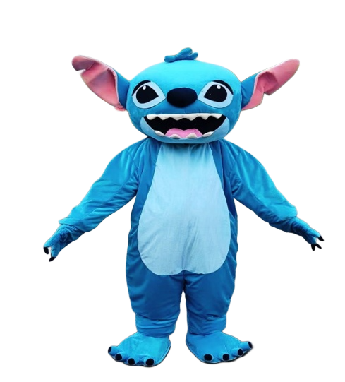 Cartoon Alien Mascot Costume - Blue Full Body Character Suit | AL1198