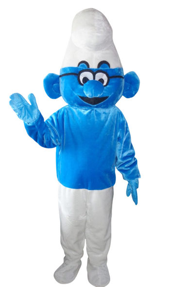 Blue Cartoon Character Mascot Costume - Full Body Suit | AL1203