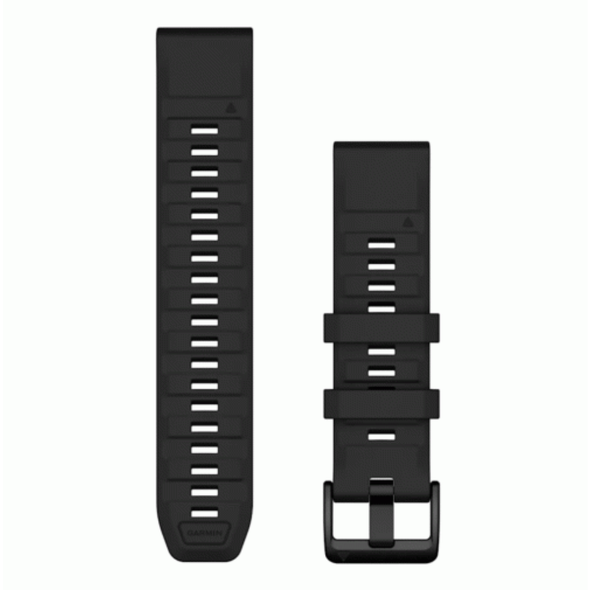Garmin QuickFit 22 Watch Bands Black Silicone | 010-13392-02