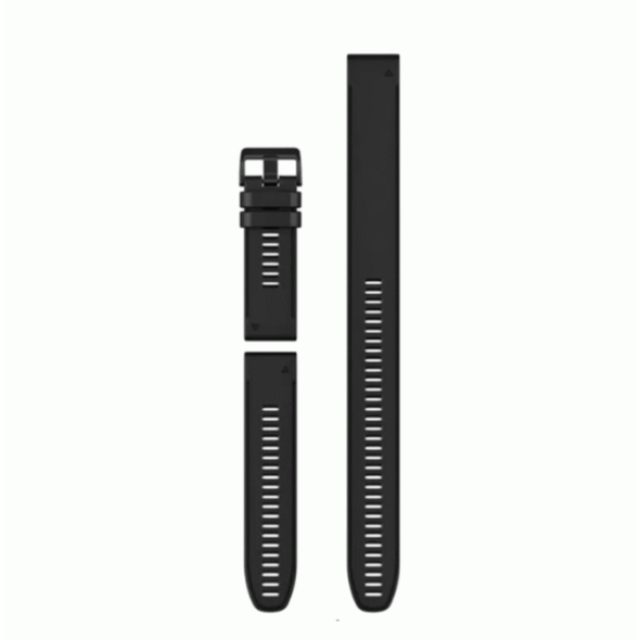 Garmin QuickFit 26 mm Watch Bands Black Silicone (3-Piece Dive Set) | 010-12907-00