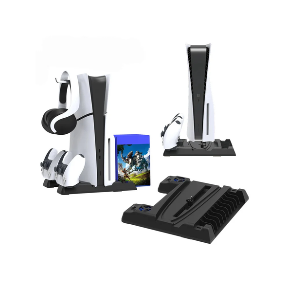 Dobe Multifunctional Cooling Stand with Charging Dock For PS5, PS5 Slim & PS5 Pro