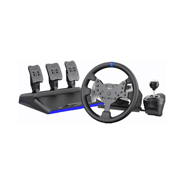 PXN V99 Gaming Steering wheel 3.2nm force feedback Racing wheel 270/900, Dismantle, with Hall magnetic induction pedal, 6+1 gear shift rod pc for PS5/PS4/PS3/Xbox One/Series X/S PC