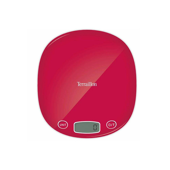 Terraillon Macaron+ Framboise – Stylish Digital Kitchen Scale | 15250