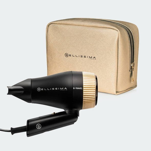 Bellissima Travel Hair Dryer – B-Travel Folding Handle, Portable Styling | 11872