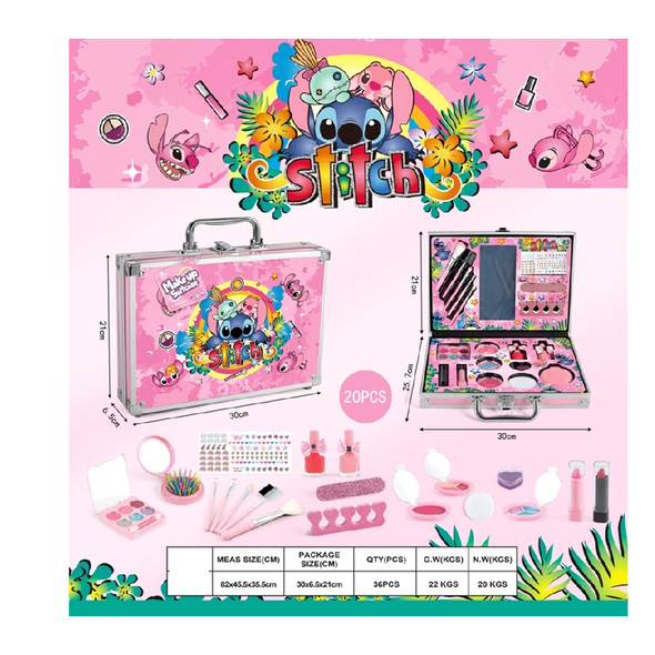 Stitch Make-Up Beauty Case – Large Pretend Makeup Play Set | FT2126