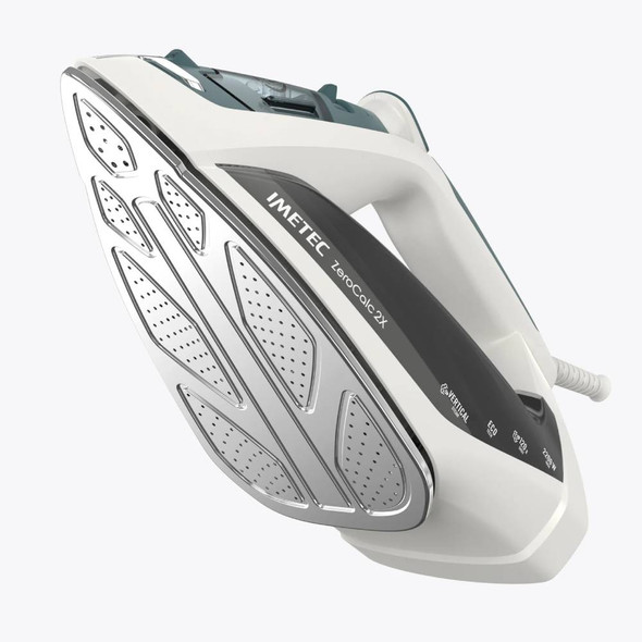 Imetec Steam Iron 2200W Zero Calc x2 Stainless Steel Soleplate 120g | 9006