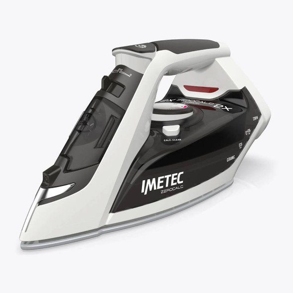 Imetec Steam Iron 2200W Zero Calc x2 Glide Ceramic Soleplate 130g | 9012