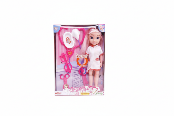 Doctor Playset Fashion Doll with Medical Accessories | GL100446