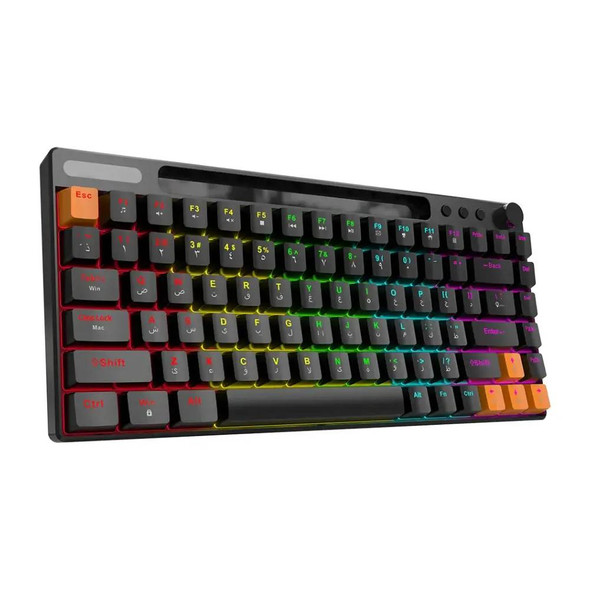 Porodo Gaming 84 Keys Mechanical Gaming Keyboard - Black | PDX226-BK
