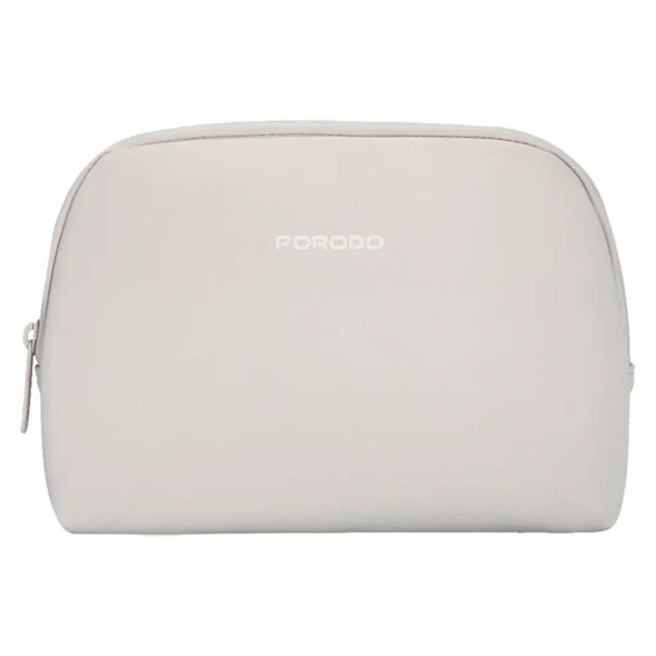 Porodo Lifestyle Geneva Tech Accessory Pouch - Beige | PDLFSTPBG
