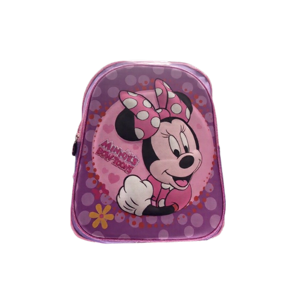 Kids School Backpack – Minnie Mouse Pink & Purple Design | 327-5