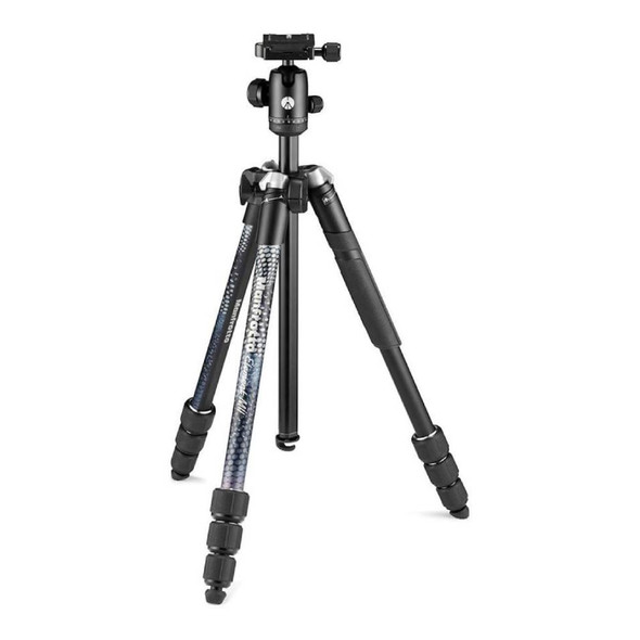 Manfrotto Element MII 4-Section Aluminum Tripod with Ball Head - Black | MKELMII4BK-BH
