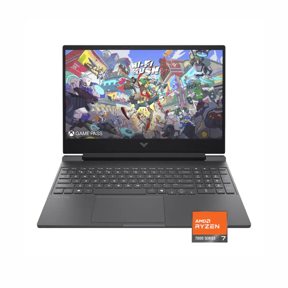 HP Victus 15.6" FHD (1920×1080) 144Hz-AMD Ryzen 7 7445HS-RAM 16GB-512GB SSD-NVIDIA GeForce RTX 4050 6GB | 15-FB3093DX